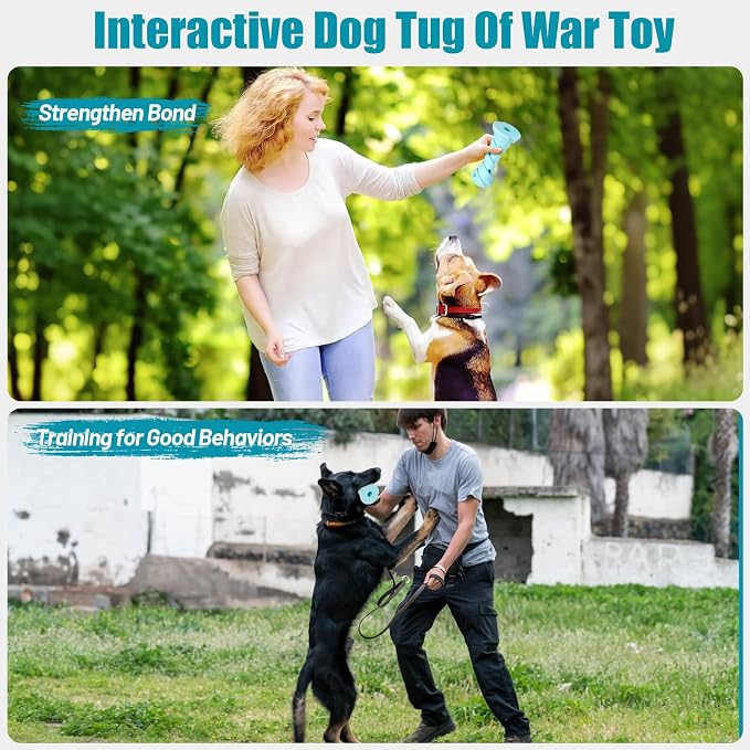 Interactive Dog Puzzle Toy for Boredom, Rubber Chew Toy Teething Toy to Keep - Image 8