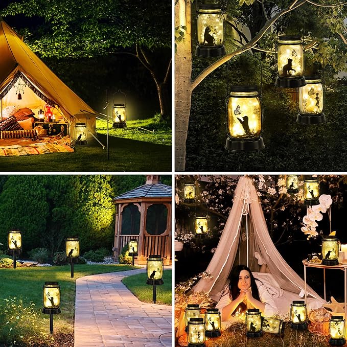 kyoryuger Dog Solar Lanterns Retriever Dog Solar Lights Golden Retriever Gifts - Image 5