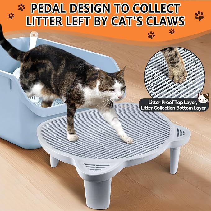 Adjustable Cat Ramp Litter Box Step Double Layer - Image 5