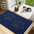Buganda Dog Door Mat for Muddy Paws, Absorbent Dirt Trapper Washable Indoor by Buganda