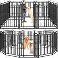 Heavy Duty Dog Playpen: 12 Steel Panels 47" Height, Square Steel Pipe by Committedtobetterpetlife