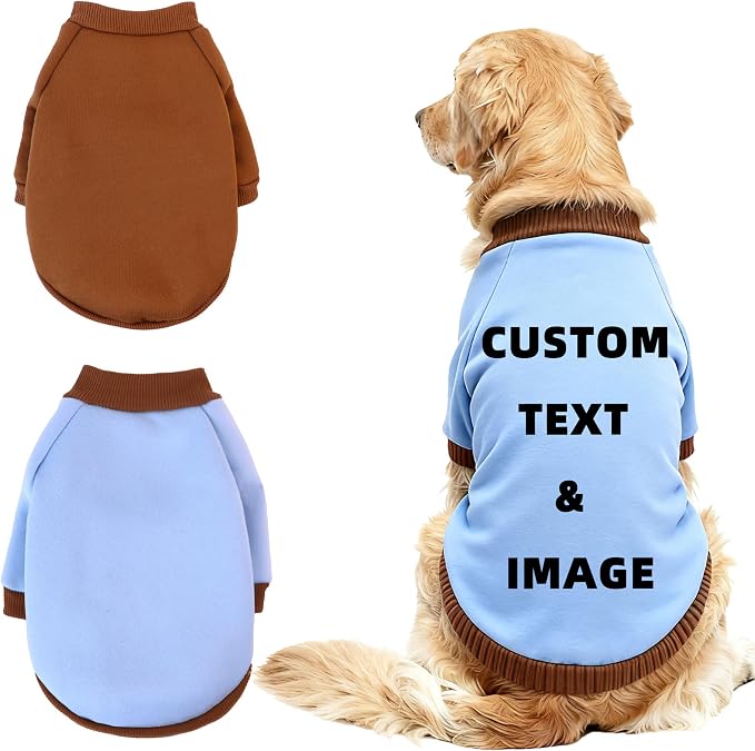 Custom Dog Hoodie, Personalized Sweatshirt by Unknown