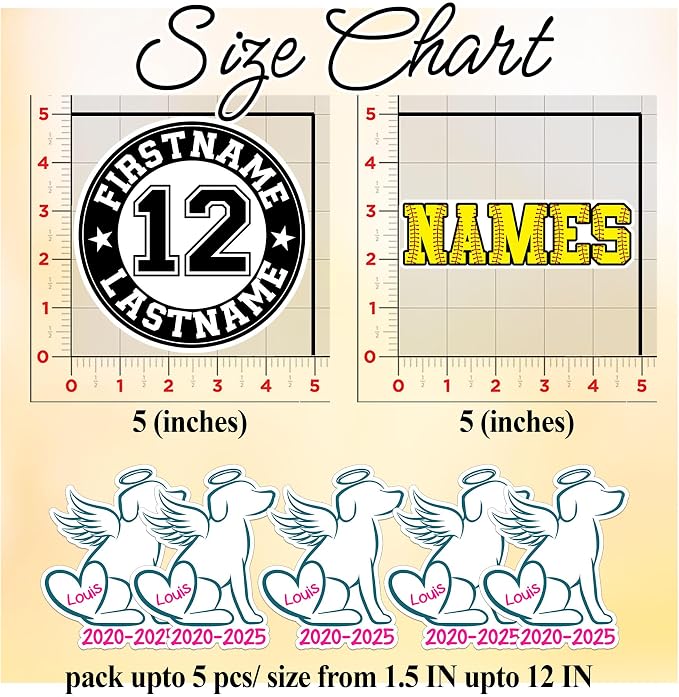 Custom Pet Memorial Heart Name Sticker Personalized Text Loss of Dog Decal - Image 5