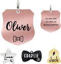 Ultra Joys Cat ID Tag Personalized Pet Tags, Durable Stainless Steel Small Pet by UltraJoys