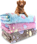 Dog Blankets for Medium Large Dogs Washable, 3 Pack Pet Blanket Washable 41" x by NXDZI