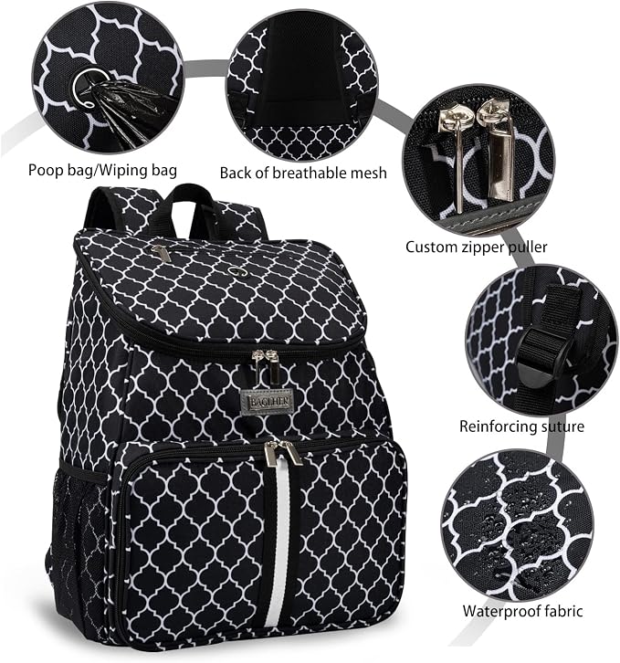 BAGLHER丨Dog Travel Bag, Airline Approved Pet Supplies Backpack, Dog Travel - Image 5