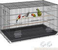 VEVOR 30 Inch Flight Bird Cage, Stackable Bird Cage Parakeet Cage by VEVOR