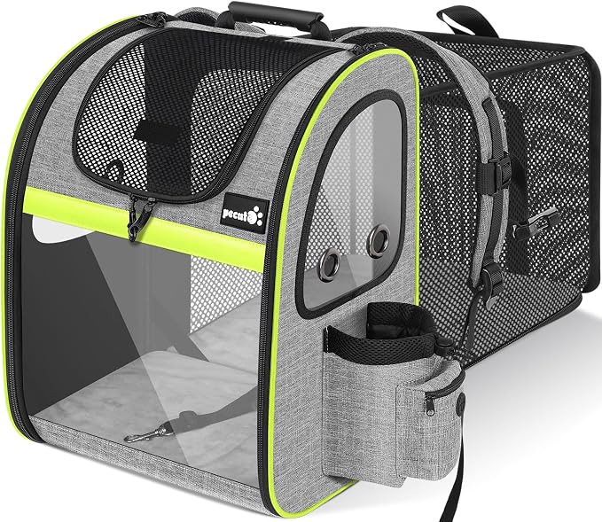 Pecute Pet Carrier Backpack, Cat Backpack Carrier, Expandable by pecute