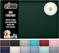 GORILLA GRIP 100% Waterproof Raised Edge BPA Free Silicone Pet Feeding Mat by GorillaGrip