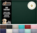 GORILLA GRIP 100% Waterproof Raised Edge BPA Free Silicone Pet Feeding Mat by GorillaGrip