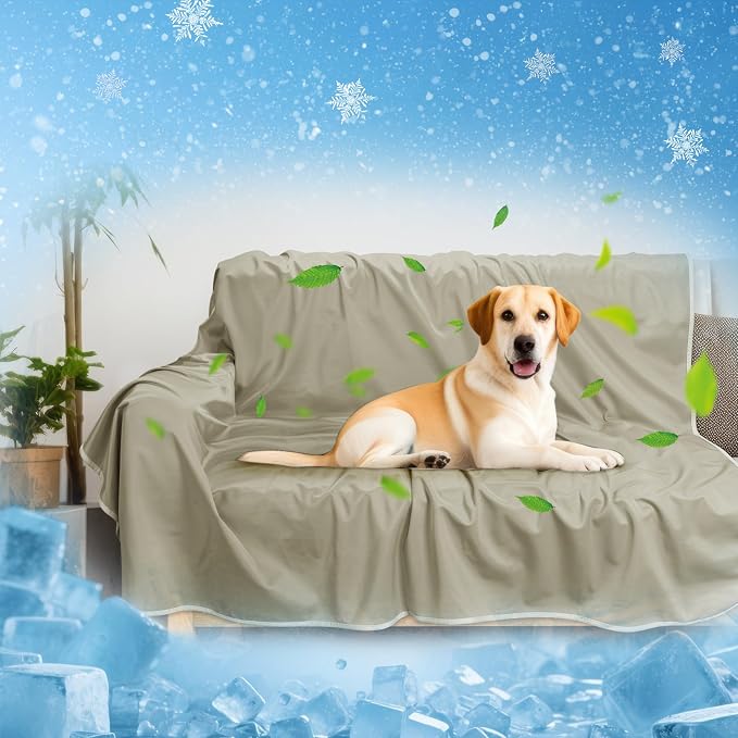 Kritter Planet Waterproof Cooling Dog Mat, Soft Pet Blanket by KritterPlanet