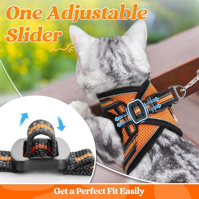 rabbitgoo Cat Harness and Leash Set - Image 6