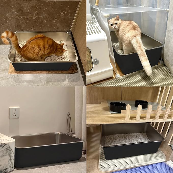 Stainless Steel Cat Litter Box - Image 7