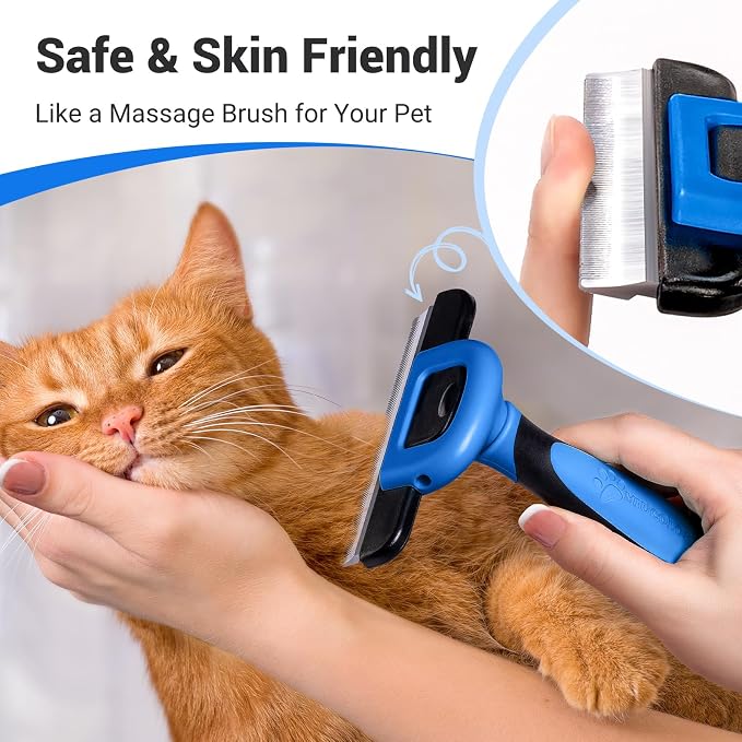 MIU COLOR Pet Grooming Brush, Deshedding Tool - Image 5