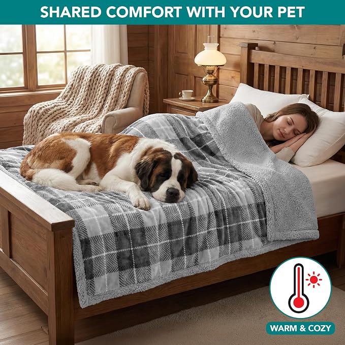PetAmi Waterproof Dog Blanket for Medium Large XL Dog Puppy Cat Throw for Couch - Image 4