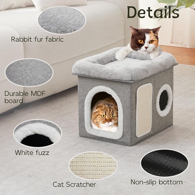 WINDRACING Cat Beds for Indoor Cats - Image 5