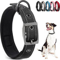 PetiFine Dog Collar for Large Dogs, Neoprene Padded and Adjustable, Reflective by PetiFine