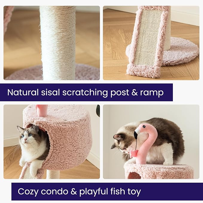 Catry Flamingo 2-Level 29" Cat Tree - Image 7