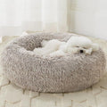 WNPETHOME Calming Dog Bed & Cat Bed, Anti-Anxiety Donut Small Dog Bed, Fluffy by WNPETHOMEPETSHOME