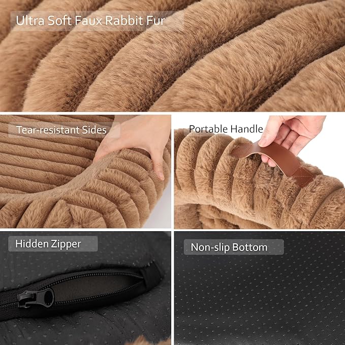 Orthopedic Dog Bed for Large Dogs, Comfort-Sided Calming Pet Bed - Image 7