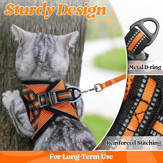 rabbitgoo Cat Harness and Leash Set - Image 5