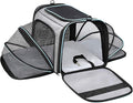 Airline Approved Portable Pet Carrier 2 Sides Expandable Soft-Sided Large Cats by MASKEYON