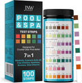 JNW 7-in-1 Pool Test Strips, 100 Quick & Accurate Test Strips by JNWDirect