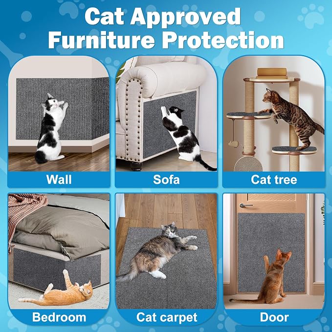 23.6x15.8 Cat Wall Scratcher Mat - Image 7