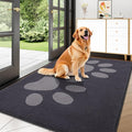 Buganda Dog Door Mat for Muddy Paws, Absorbent Dirt Trapper Washable Indoor by Buganda