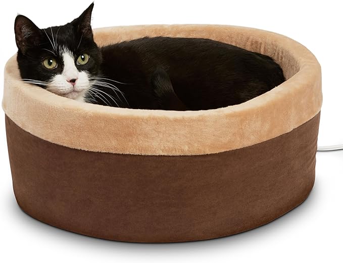K&H Pet Products Thermo-Kitty Bed Heated Cat Beds by KHPetProducts