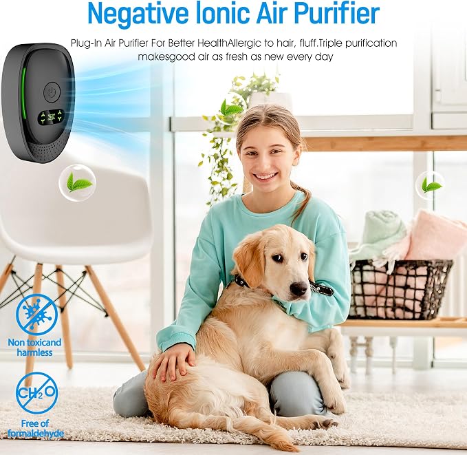 Plug-In Air Purifier 4 Pack ，Negative Air Ionizer - Image 5