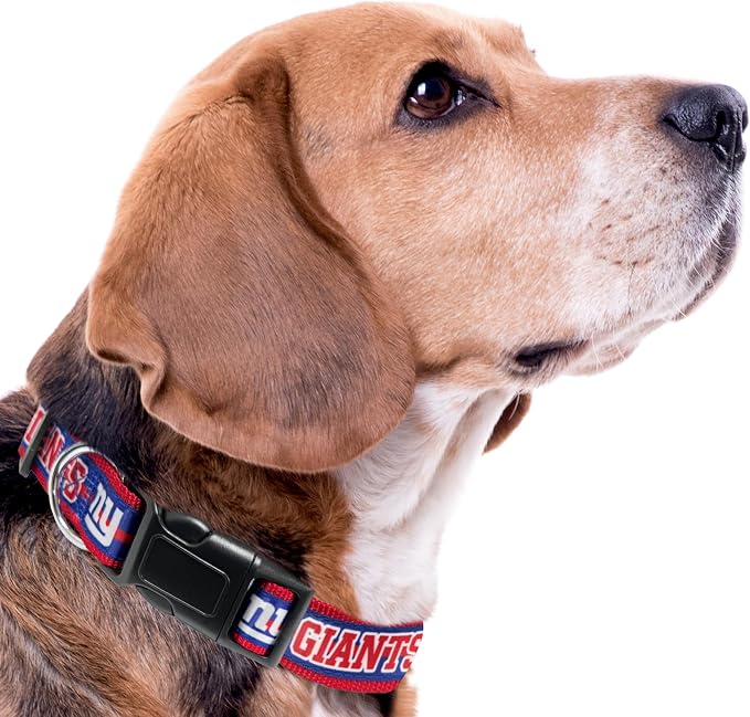 Pets First NFL New York Giants Licensed PET COLLAR, Small - Image 4