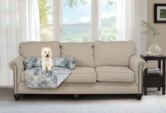 Brilliant Sunshine Quilted Calming Dog Bed Mat, Removable Washable Cover - Image 3