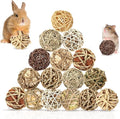 Bunny Chew Grass Balls, Rolling Chew Toys by BESNEL