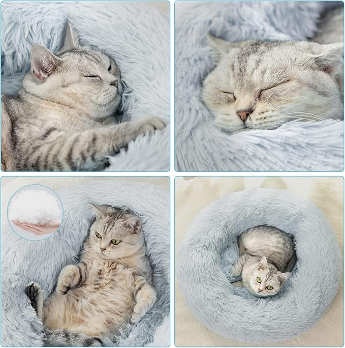 Cat Beds for Indoor Cats, 20 Inch Dog Bed for Small Melium Large Dogs, - Image 4