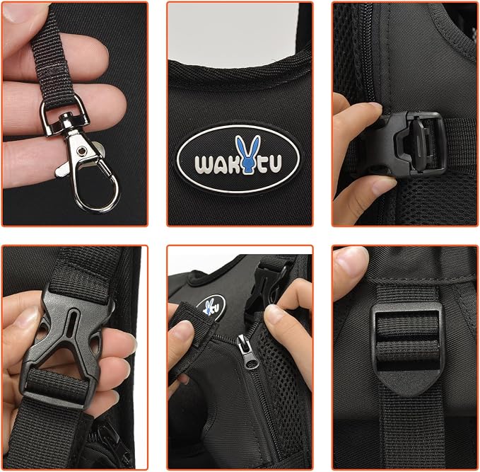Dog Front Carrier Backpacks for Small Dogs, Legs Out Pet Carrier Sling Backpack - Image 5