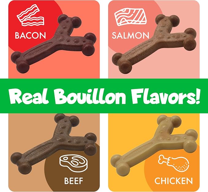 Chew'ems Durable Chew Toys for Small Dogs | Safe, Long-Lasting & Flavorful Chew - Image 6