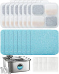 oneisall 8Set Filters for for PW07SAU 10L/2.64Gal Stainless Steel Dog Water by oneisall