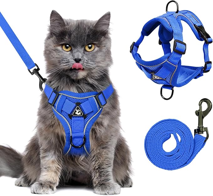 Escape Proof Cat Harness and Leash Set by GCVOPTON