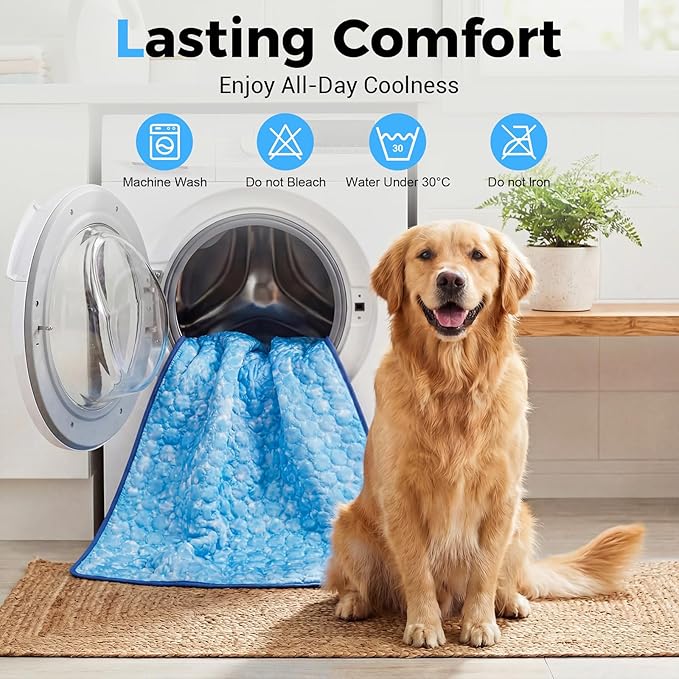 Dog Cooling Mat, Arc-Chill Cooling Fiber Self-Cooling Pad - Image 5