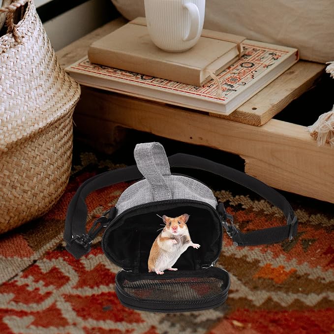 Beaupretty Oxford Cloth Hamster Carrier Bag Portable Breathable Guinea Pig and - Image 6