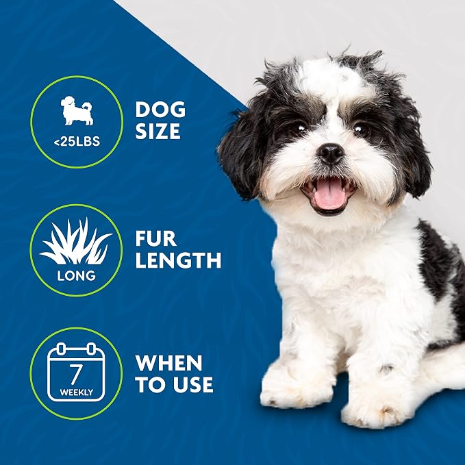FURminator Small Dog Undercoat deShedding Tool, Long Hair - Image 7