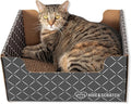 Hide & Scratch Cardboard Cat Scratcher Box & Bed by HideScratch