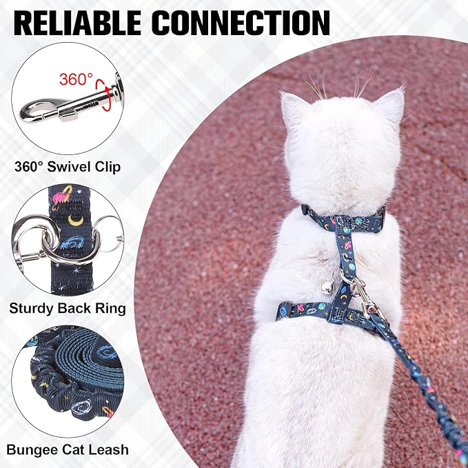 BEAUTYZOO Cat Harness and Leash Set Escape Proof - Image 4