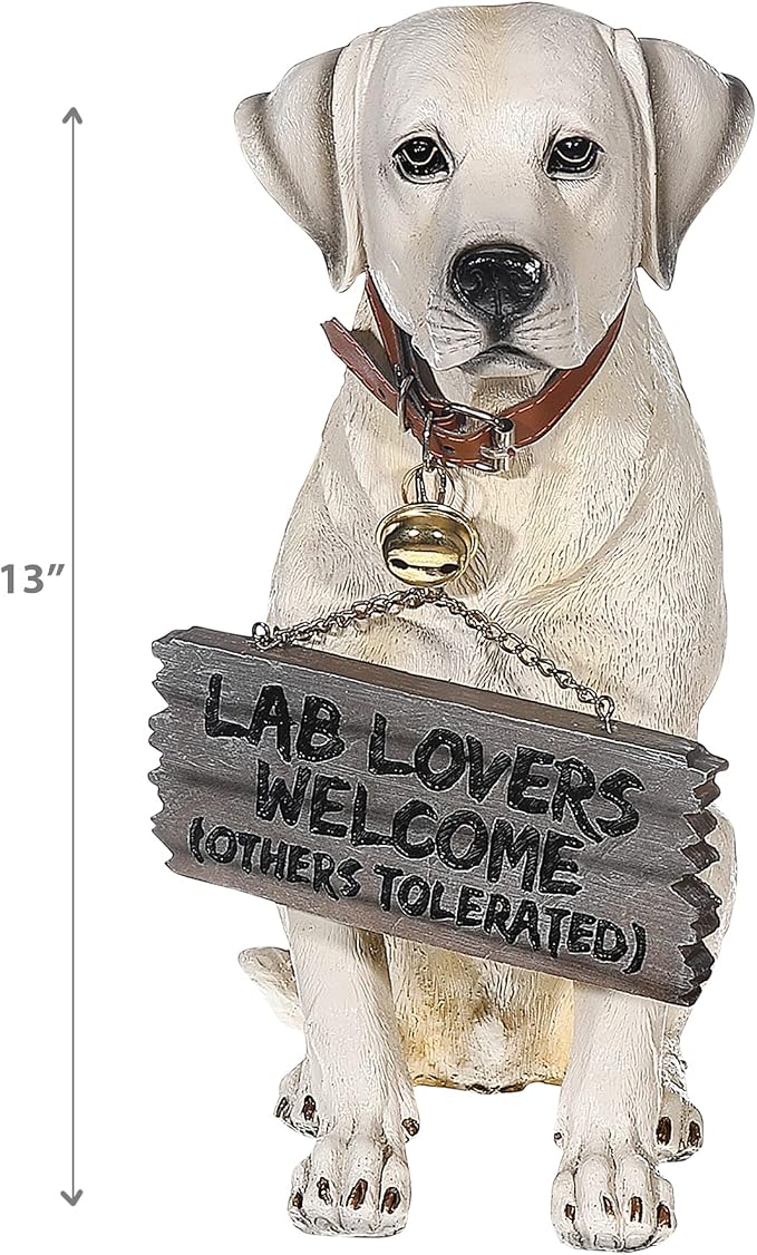 DWK-HD37476 - Labrador Retriever 14 Inch Puppy Dog - Fantastic Detail Hand - Image 3