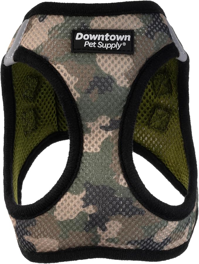 Downtown Pet Supply Step in Dog Harness No Pull, Camo Green by DowntownPetSupply