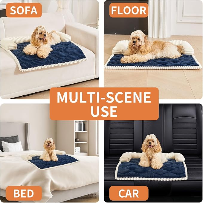 HAOMAIJIA Dog Couch Bed for Small Dogs, Non Slip Pet Couch Covers for Sofa - Image 6