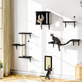 NUNU LAB Cat Wall Shelves Set, Bridge Ladder, Scratching Post, Indoor Cat by NUNULAB