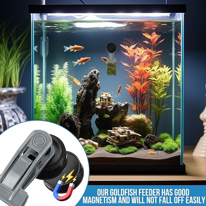 Magnetic Seaweed Feeder Clip, Saltwater Fish Aquarium Accessories Supplies - Image 4