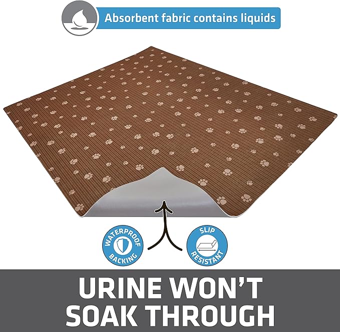Drymate Cat Litter Box Mat, Litter Trapping Mat, Waterproof, Urine-Proof - Image 3